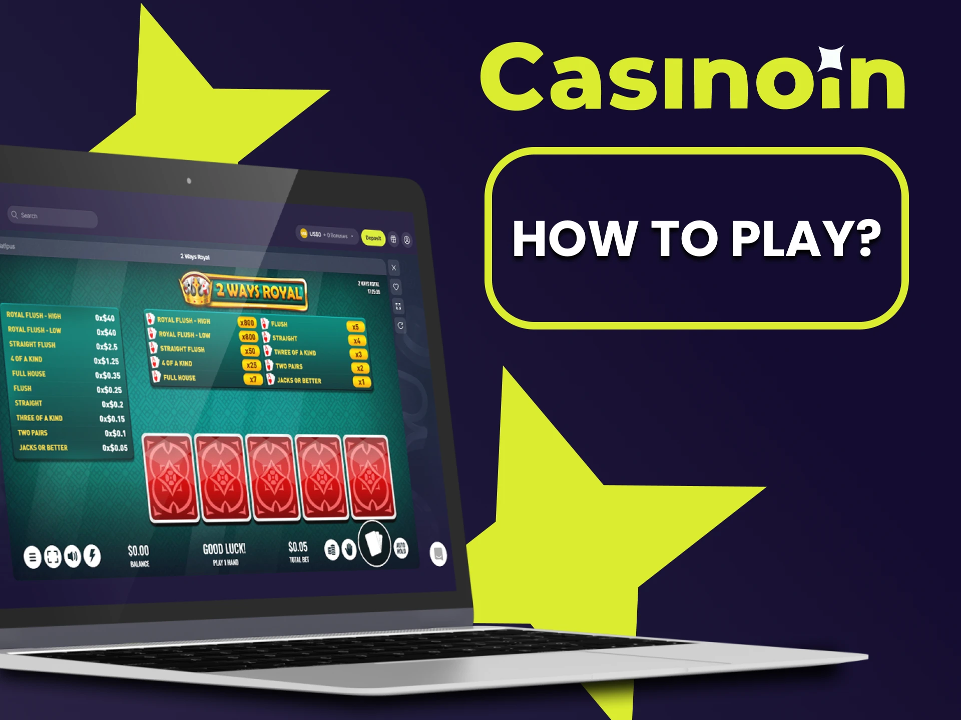 Find out how to start playing at casinos at Casinoin.