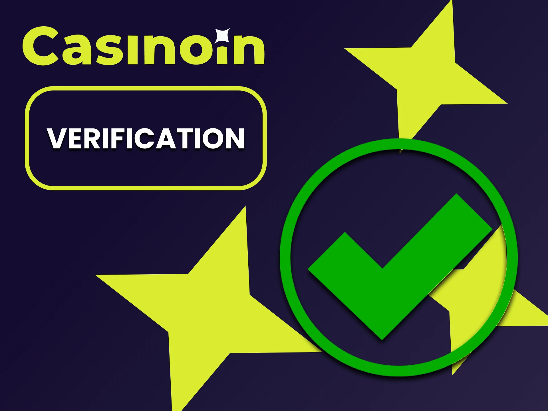 Fill in all the required information for Casinoin.